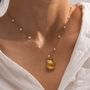 Summer Shell Necklace Gold Waterproof Jewelry Mooiste Boutique Port Elizabeth Eastern Cape South Africa 2