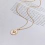 Shell Star Gold Necklace Waterproof Mooiste Boutique South Africa 3