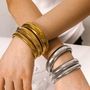 Gold Waterproof And Tarnish Free Coil Braclet Bangle South Africamooiste Boutique Port Elizabeth 1
