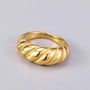 Gold Waterproof Ring Croisant Ring Chunky Ring Gold Port Elizabeth South Africa Mooiste