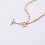 Paperclip Necklace Gold Waterproof Mooiste Boutique Port Elizabeth South Africa Jewelery