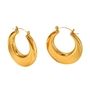 Gold Waterproof Tarnish Free Gold Hoop Affordable Jewlery South Africa Mooiste Boutique Port Elizabeth