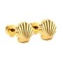 18k Gold Pvd Coated Small Shell Stud Gold Stud Ocean Waterproof And Tarnish Free Mooiste Boutique Port Elizabeth South Africa