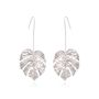 Coatume Jewlery Costume Earings Monstera Plant Earings In Silver Gold Dangly Earings Mooiste Boutique Port Elizabeth South Africa