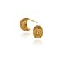18k Gold Waterproof Stud Patterned Teardrop Stud Textured Small Stud Mooiste Boytique Port Elizabeth South Africa
