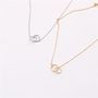 Interlinking Circle Necklace Promise Necklace Beste Friend Necklace Waterproof Necklace Mooiste Boutiquw