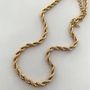 Thick Rope Chunky Necklace Waterproof 5