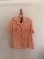 Embroided Pink And Red Shirt Summer Shirt 1
