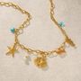 Ocean Charm Necklace Summer Charm Necklace Charm Necklace Waterproof Necklace 4