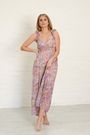 Maxi Dress Fitted Maxi Dress Floral Dress Floral Maxi Dress Purple Hues Pastal Hues Dress Mooiste Boutique 4