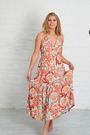 Halter Neck Dress Maxi Dress Floral Dress Mint Green Dress Mooiste Boutique 2