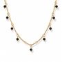 18k Gold Pvd Coated Waterproof Dangly Necklace Droplet Mooiste Boutique 1