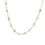 18k Gold Pvd Coated Dainty Flower Necklace Cubic Flower Necklace Mooiste Boutique 1