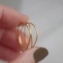 Minimilist Gold Waterproof Thin Wire Wrap Ring Mooiste Ssring02jpg