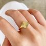 Gold Sun Signet Ring Sunburst Astackable Ring