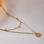 Gold Layered Dick Necklace Mothersdaygift Giftideas Gift For My Wife 1