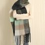 Checkered Winter Scarf