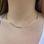 Gold Snake Chain Necklace Mooiste Boutique Ssneck01 Port Elizabethjpg 5