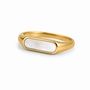 18k Gold Pvd Coated Waterproof Ring Mooiste Boutique 2